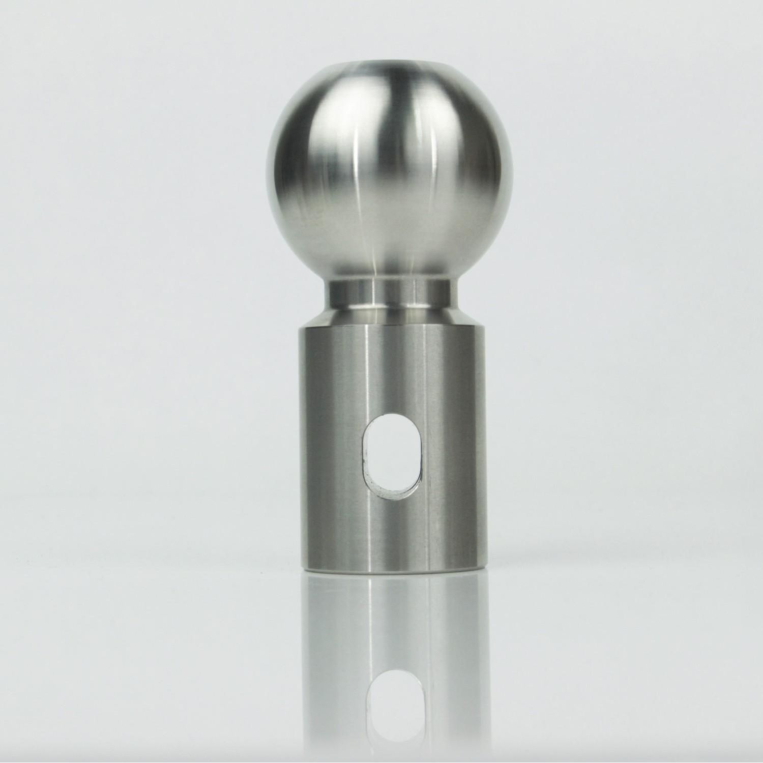 Weigh Safe 14000 lbs. weight stainless steel trailer hitch ball