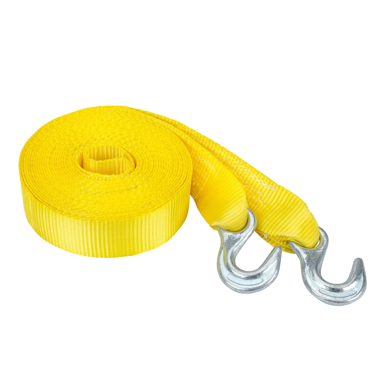 SmartStraps 30 Foot 9,000 lb Tow Strap with Hooks - Yellow