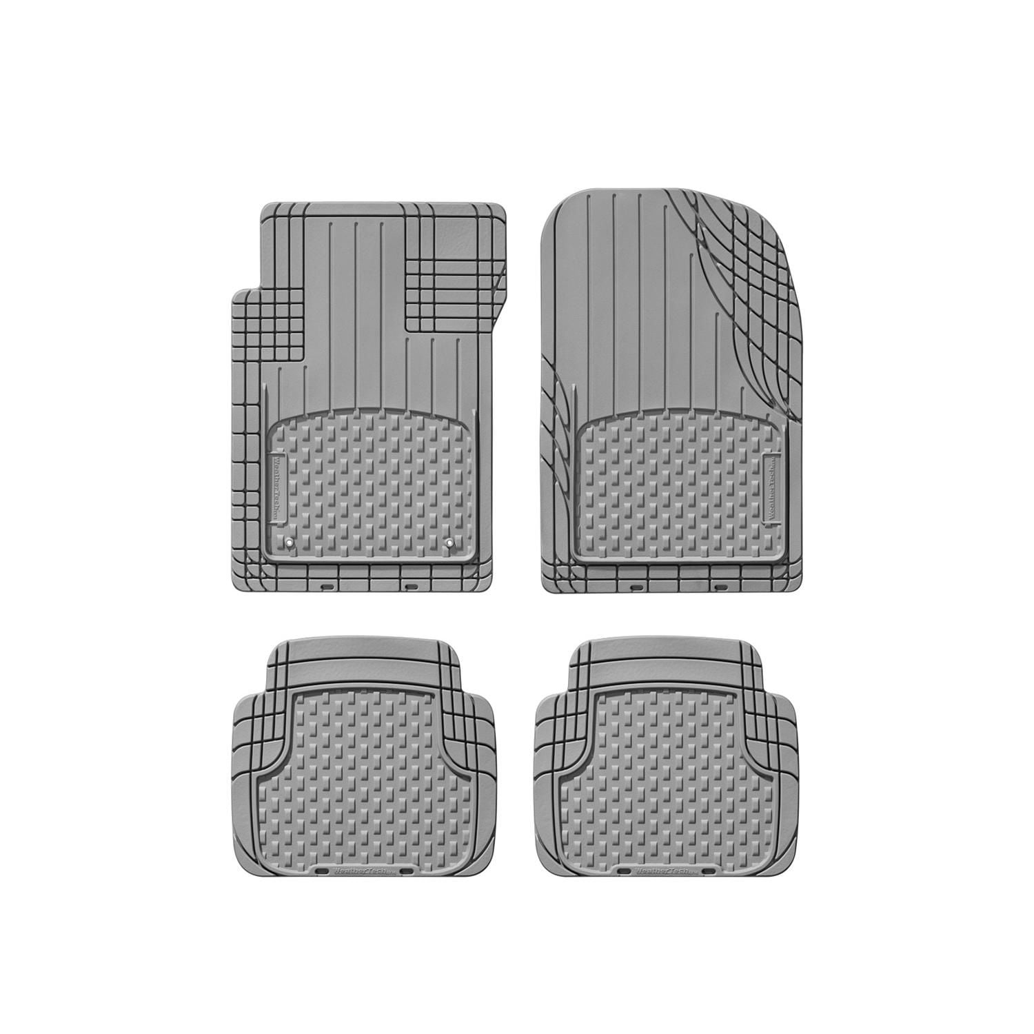 Caterpillar Camt-1003-gr 3-Piece Heavy Duty All Weather Rubber Floor Mats, Total Protection, Gray