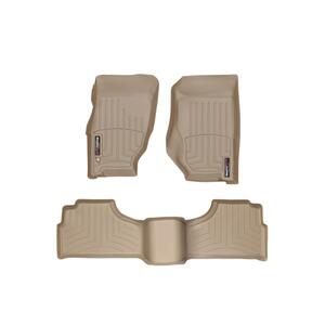 Weathertech FloorLiner DigitalFit Tan Front and Rear Floor Mat Set ...