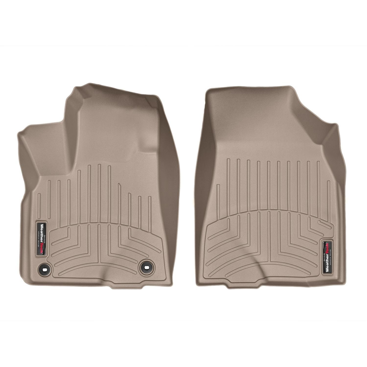 Weathertech 456321 DigitalFit Tan Molded Front Floor Liners