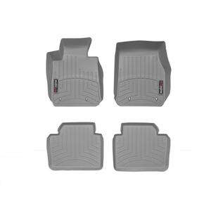 Weathertech FloorLiner DigitalFit Gray Front and Rear Floor Mat Set ...