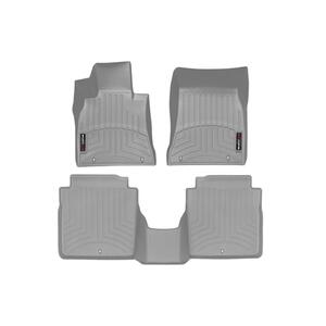 Weathertech FloorLiner DigitalFit Gray Front and Rear Floor Mat Set ...