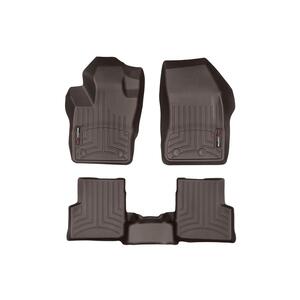 Weathertech FloorLiner DigitalFit Cocoa Front and Rear Floor Mat Set ...