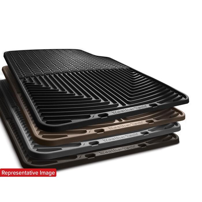 WeatherTech Drink Coasters Set Of 4 - Rubberized TPE, Black (Lifetime Warranty) 8 thumbnail image