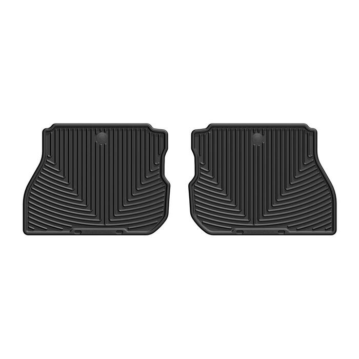Weathertech All-Weather Black Rear Floor Mat Set W476