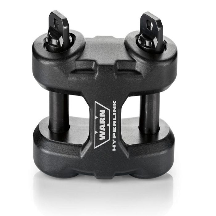 Warn Black 36,000lbs Single Connects Recovery Accessories to Shackle Mount  Dual Pin