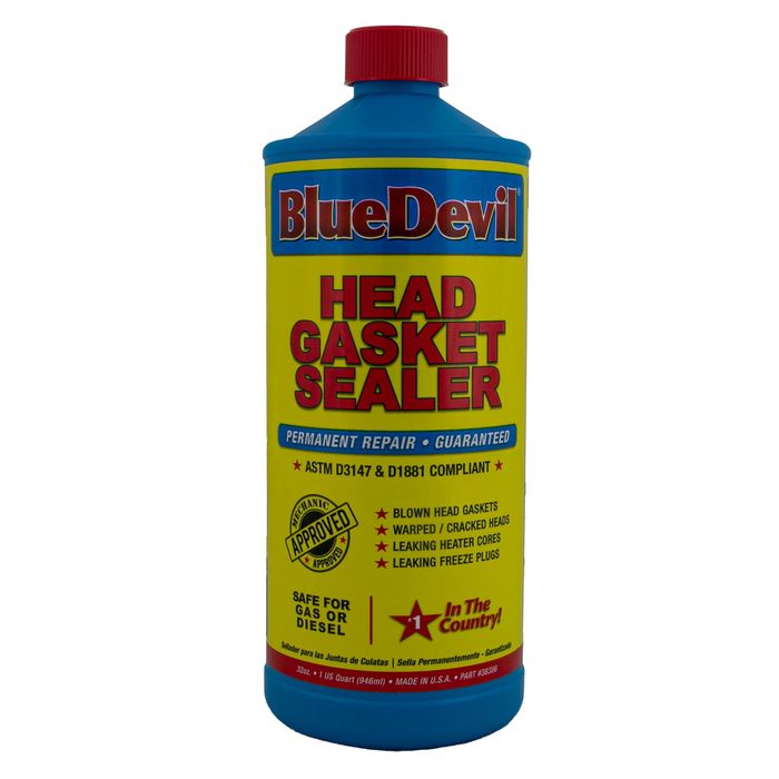 BlueDevil 38386, Head Gasket Sealer, 32 fl. oz. Bottle D&B Supply