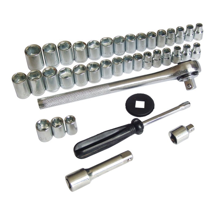 Best Parts Ratchet / Socket SAE / Metric Tool Set 40 Piece