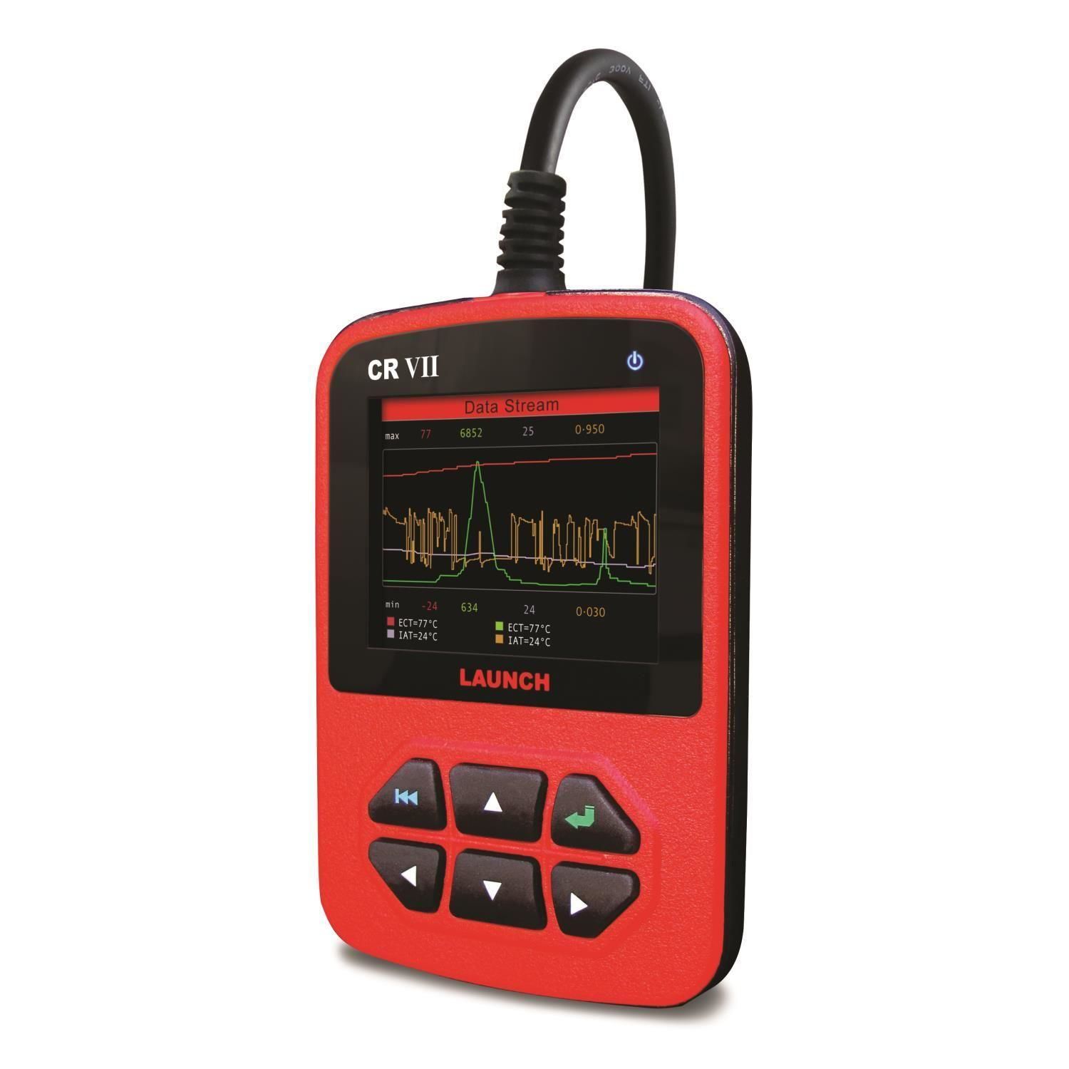 LAUNCH Creader VII+ 7+ CRP123 Valise Diagnostique DELPHI OBDII