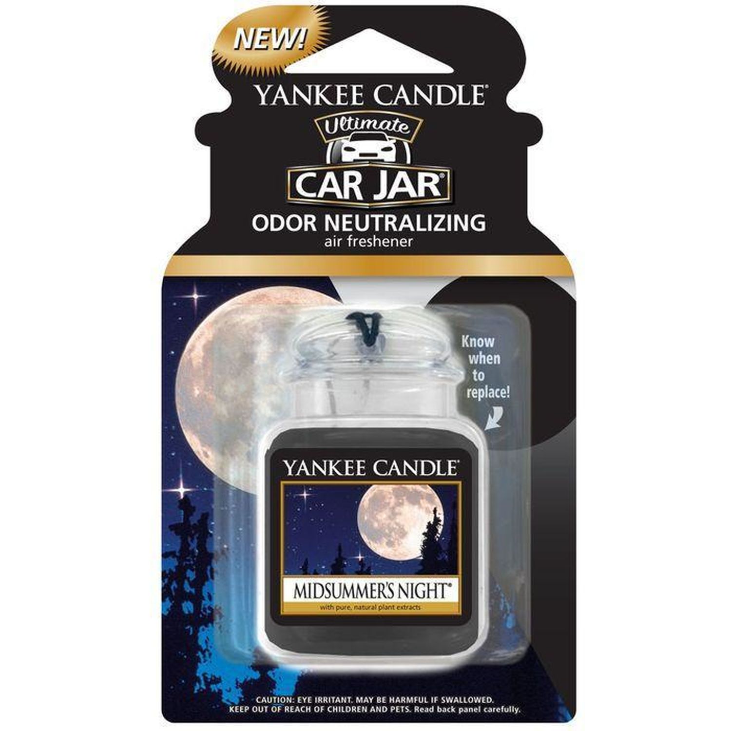 Yankee Candle Jar Air Freshener Midsummers Night Scent 1 Piece