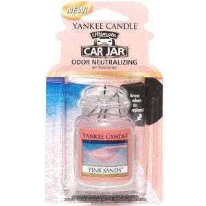 Yankee Candle candles_n_home_fragrances : Buy Yankee Candle Car Jar Air  Freshener Ultimate Pink Sands Online