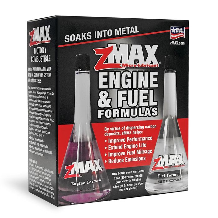 Z-Max Engine and Fuel System Treatments 12oz 2 Pack