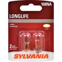 Sylvania Long Life 168nall Mini Bulb 2 Pack