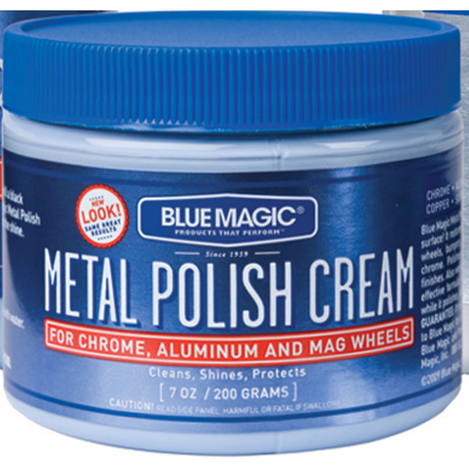 Blue Magic Crema Pulidora Para Metales de 7oz