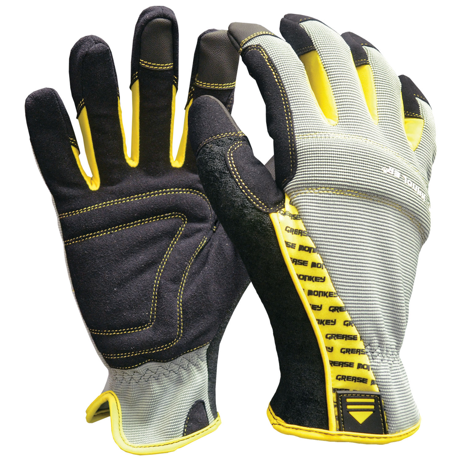 Grease Monkey Guantes para Mecanico Tamano Mediano