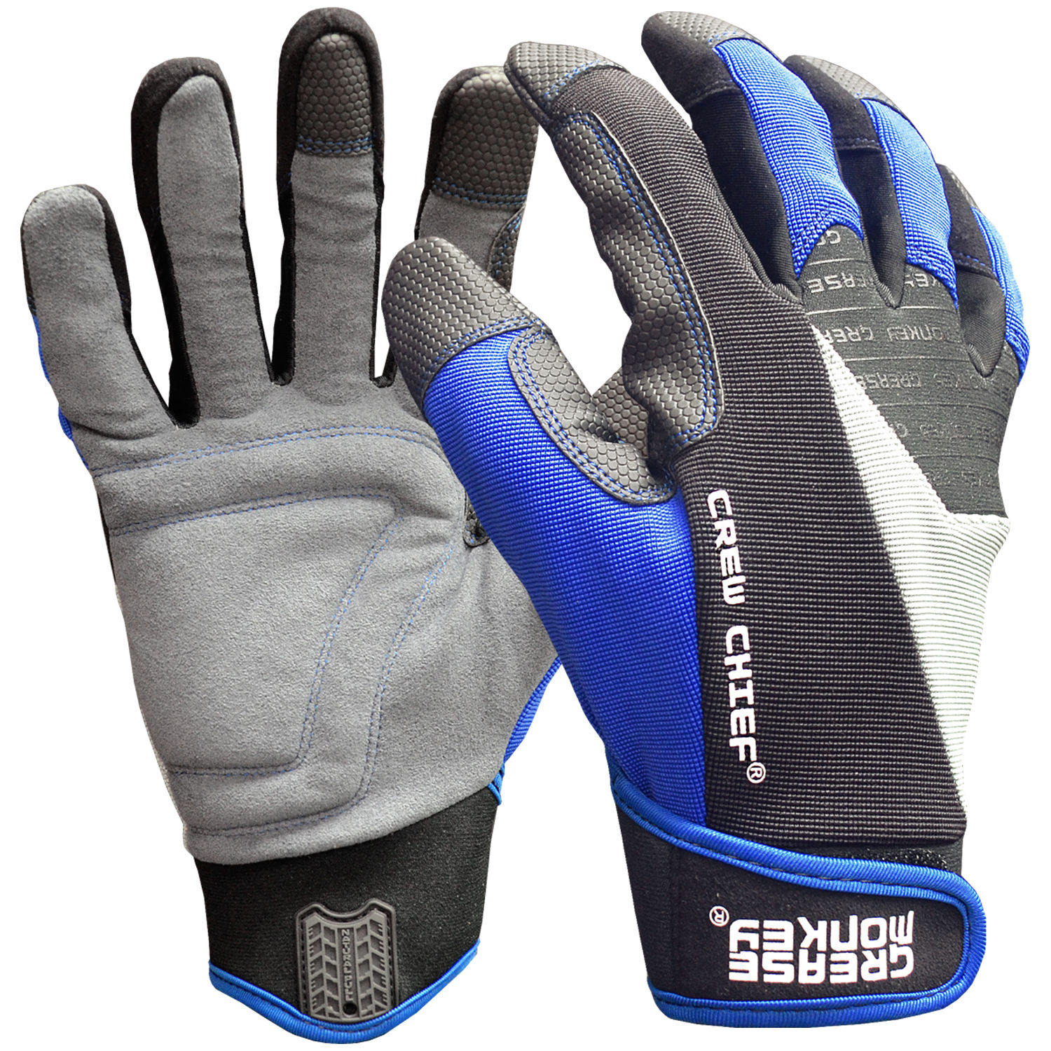 Grease Monkey Guantes de Trabajo Crew Chief Tamano Grande