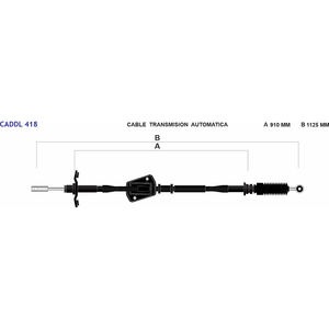 Cable de Cambios de Transmision Automatica Duralast DL418 for Honda