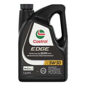 Aceite de Motor Completamente Sintetico Castrol EDGE 5W-30 5 Cuartos for Porsche Cayenne