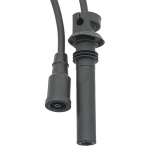 Kit De Terminales De Capuchón De Bujía, Capuchones De Bobina De Bujía De Goma De 90 Grados, Distribuidor HEI Y Capuchones De Bobina, Para Cables De 6‑10 Mm