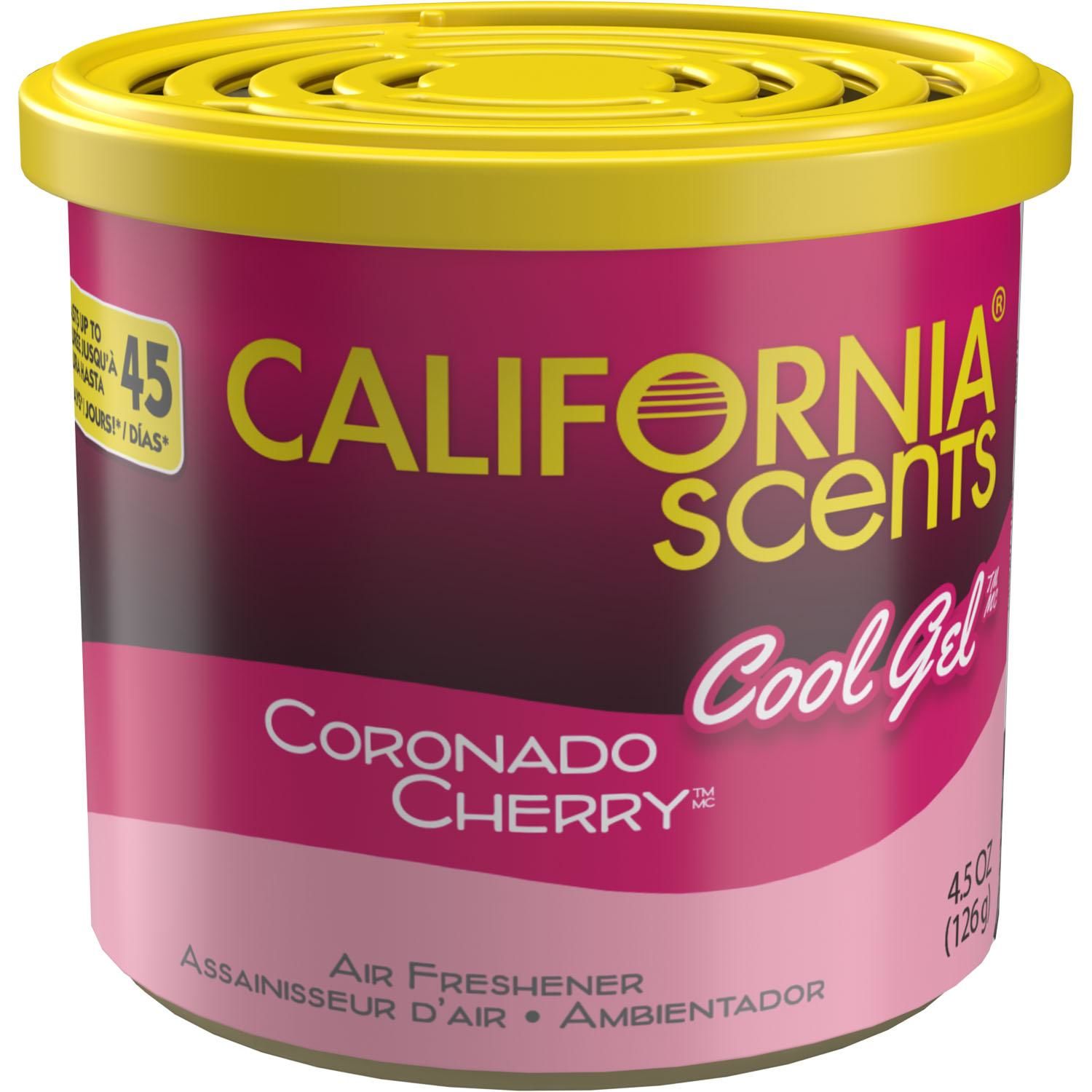 California Scents Aromatizante en Gel Fresco Aroma Cereza Coronado Lata