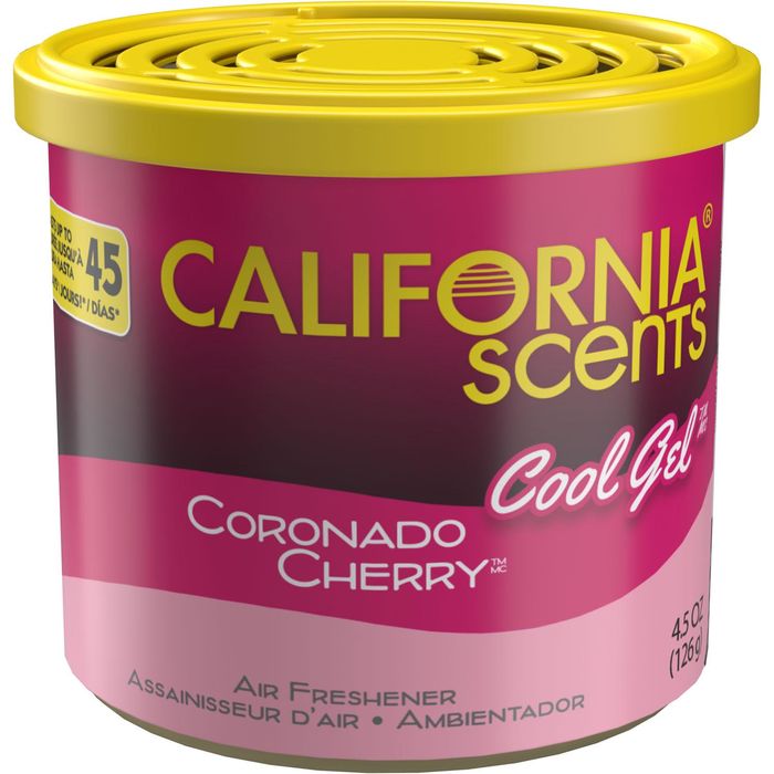 California Scents Aromatizante en Gel Fresco Aroma Cereza Coronado Lata de 4.5oz