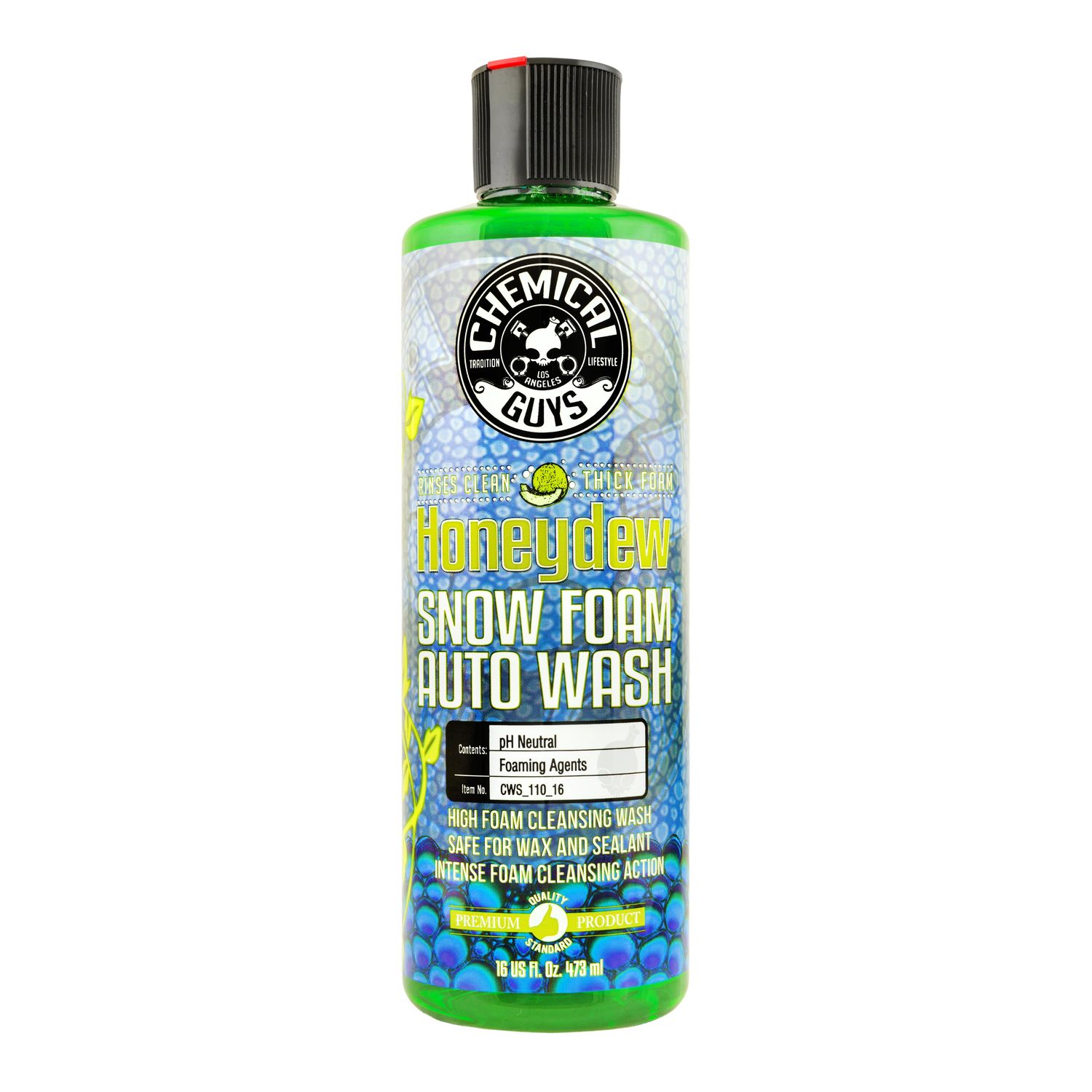 chemical guys cws_110 honeydew snow foam car wash soap