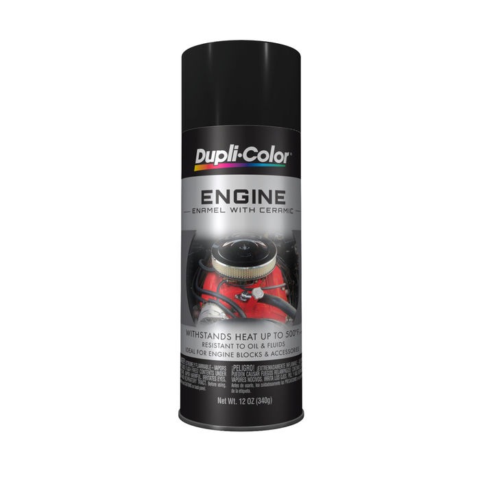 Dupli-Color Esmalte Ceramico para Motor Color Negro Satinado 340 Gr
