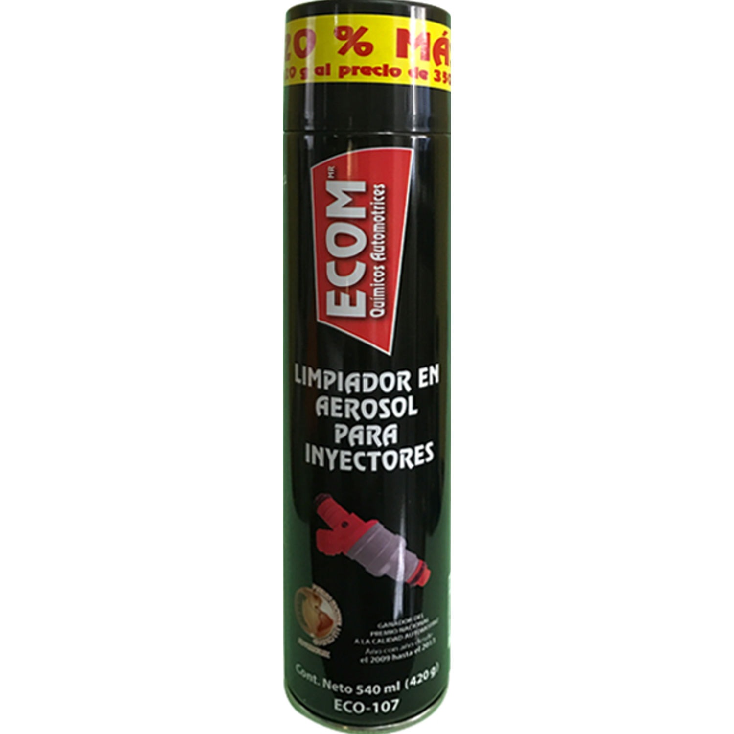 Limpiador de inyectores de combustible presurizado 532 ml