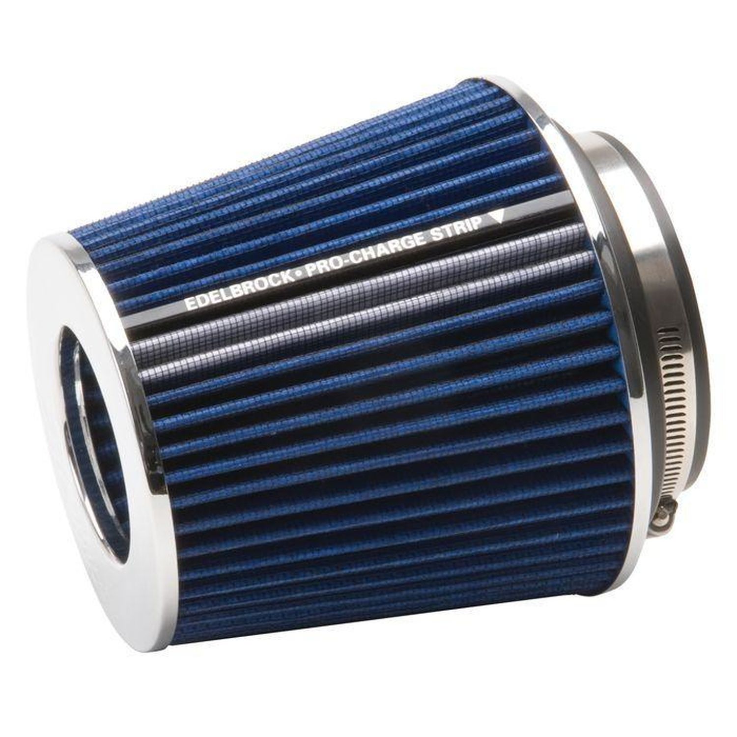 Edelbrock Filtro de aire universal azul mediano Pro-Flo