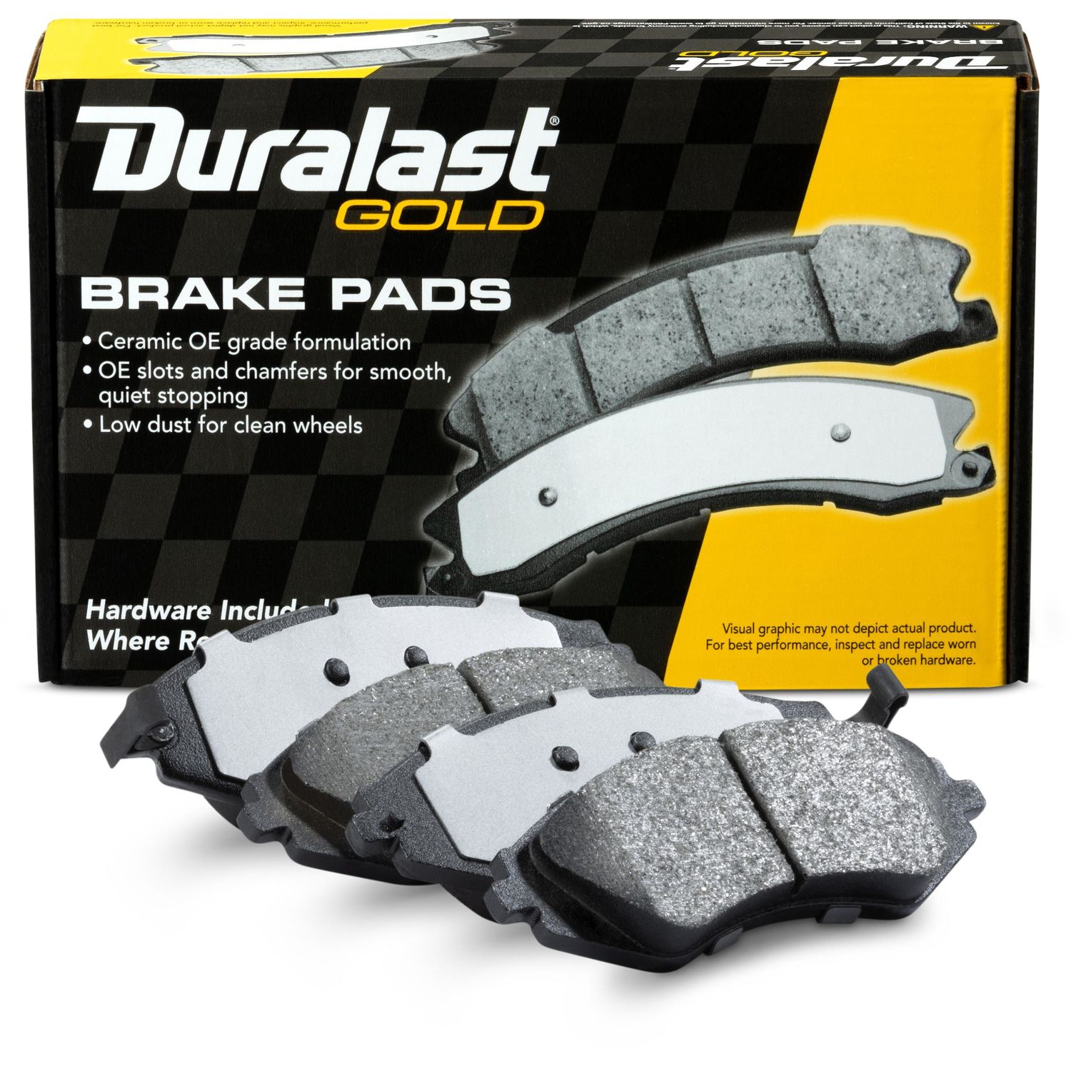 Balatas de Ceramica Duralast Gold DG1035