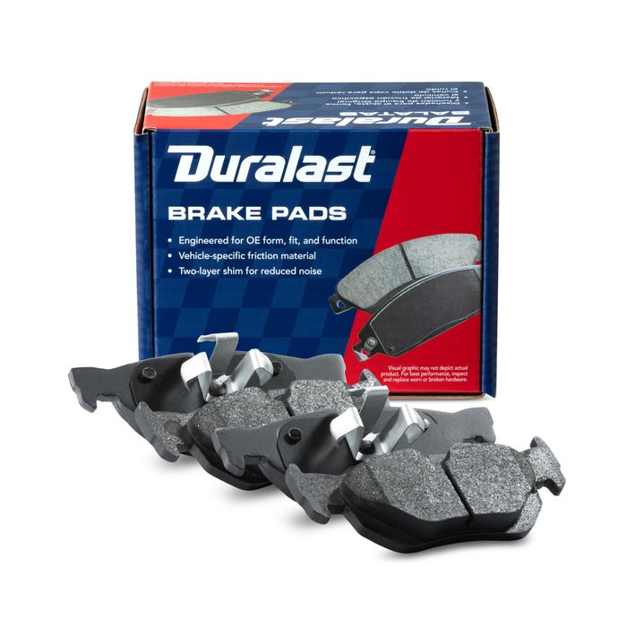 Juego de Balatas de Disco Semi-Metalicas Duralast MKD1171
