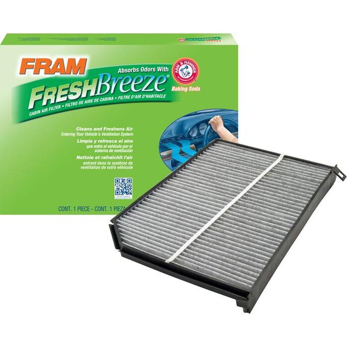 Filtro De Aire FRAM PPA6555 - Alta Capacidad, Lavable, Reutilizable, Para Mejor Rendimiento Del Motor