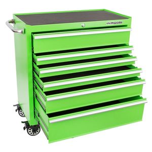 OEM Gabinete inferior de 6 cajones verde de 36 pulg.