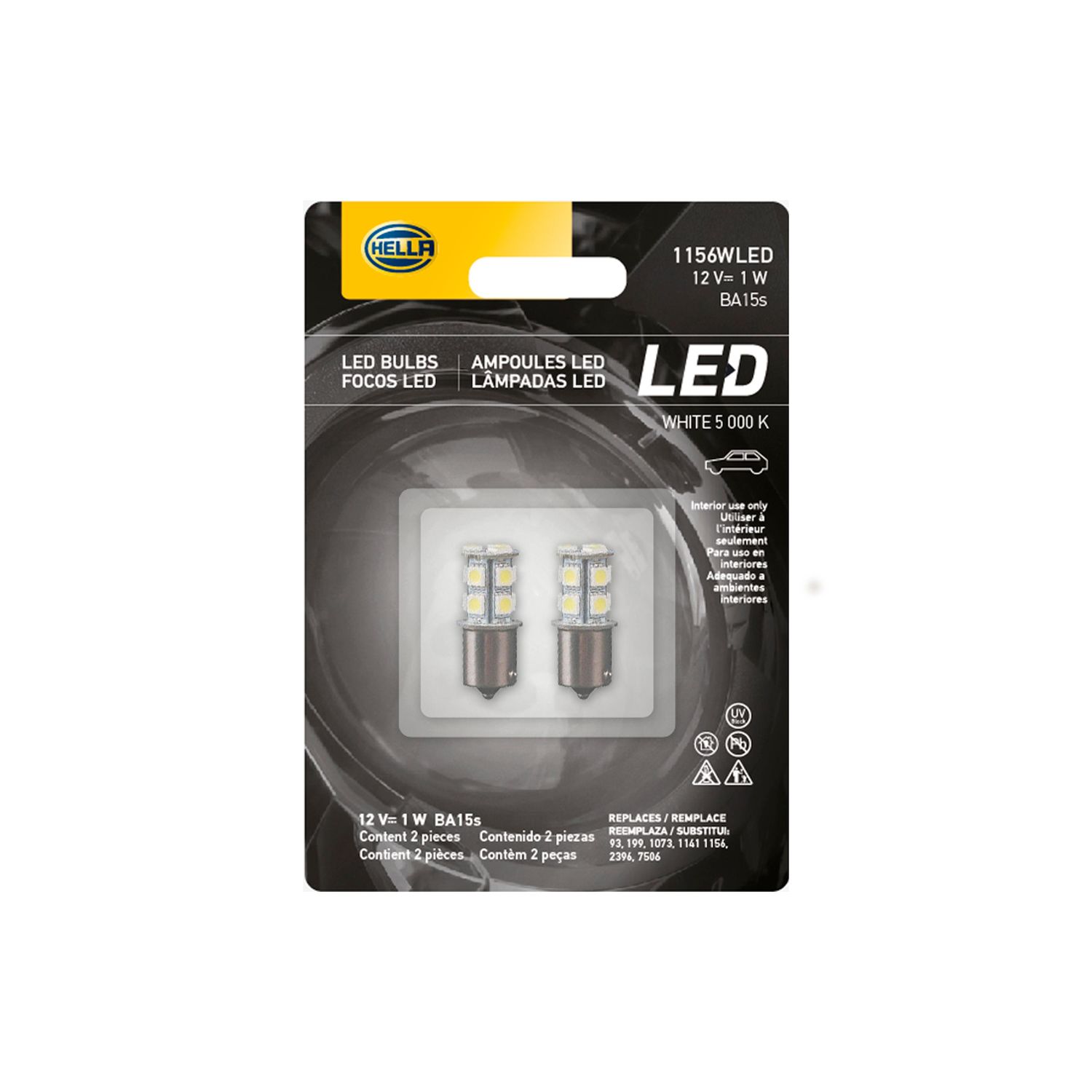 Hella LED Foco 1156WLED