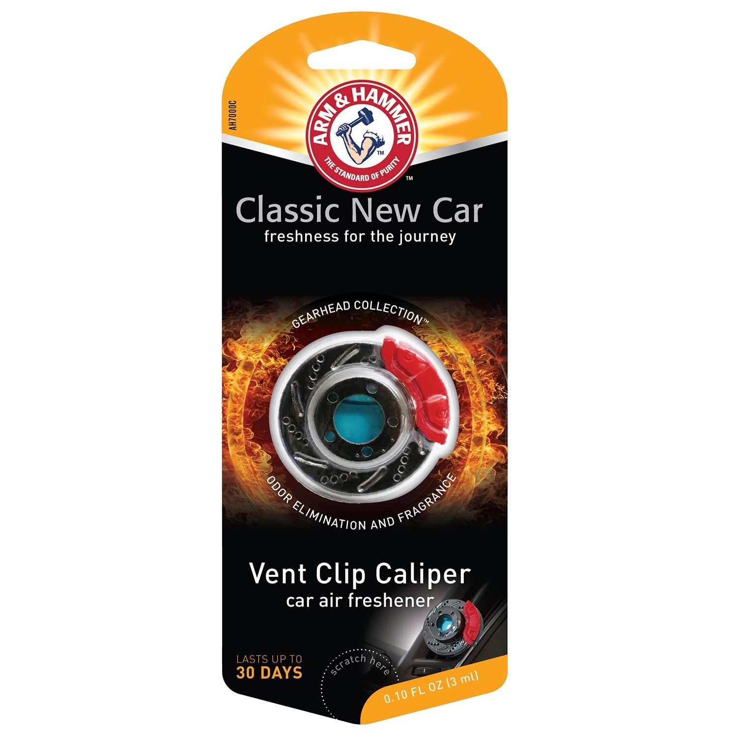 Arm & Hammer Aromatizante con Clip para Rejilla de Ventilacion con