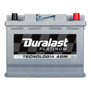 Bateria Duralast Platinum AGM Grupo BCI 47 660 CCA 47-AGM for Ford Edge