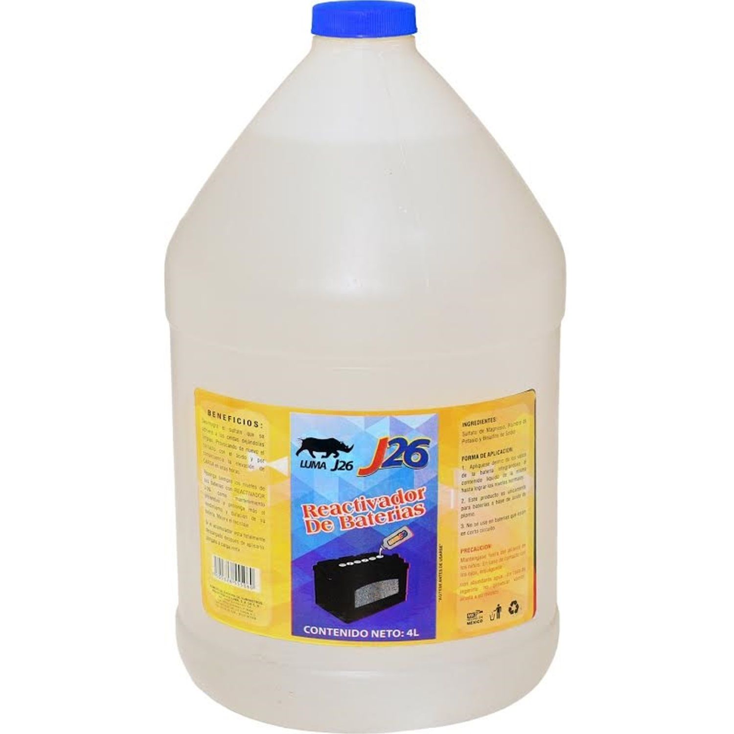 J26 Reactivador de baterías, 1 gal