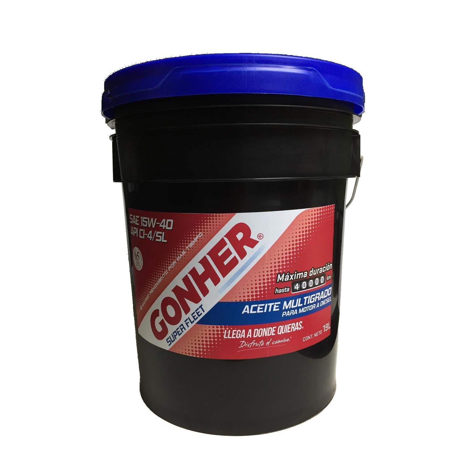 Gonher Diesel 15W-40 Aceite de Motor 5 Galones