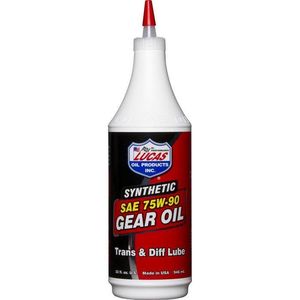Lucas Aceite Sintetico para Engranes 75W-90 1 Cuarto