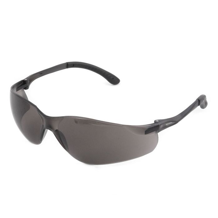 Gafas Seguridad Industrial Humo Marco Negro Toolcraft Tc0570