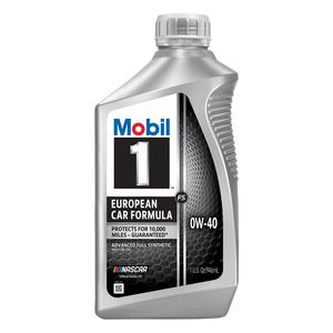Aceite de Motor Completamente Sintetico Mobil 1 FS European Car Formula 0W-40 1 Cuarto for Porsche Cayenne