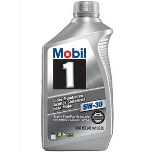 Aceite de Motor Sintetico Mobil 5W-30 1 Cuarto for Porsche Cayenne