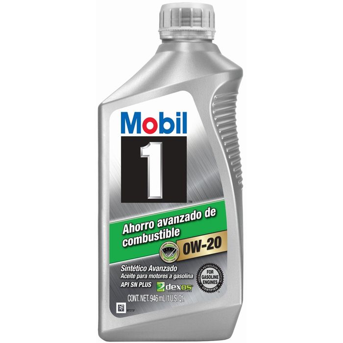 Aceite de motor Aceite de motor Mobil 1 0W20 Ahorro de combustible avanzado