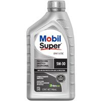 Mobil - Aceite de motor de alto kilometraje sintético completo 5W-30, 5  cuartos de galón