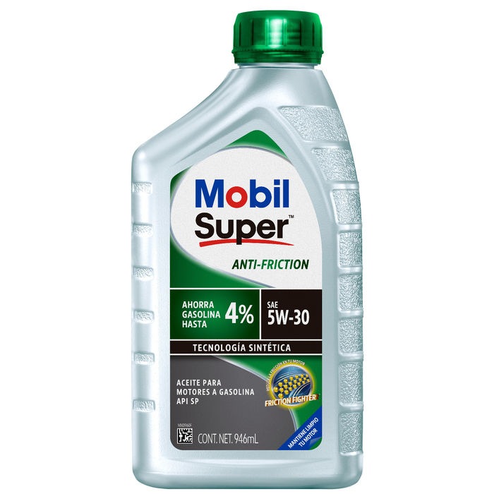 Garrafa de Aceite Multigrado Sintético SAE 5W-30 Mobil 1