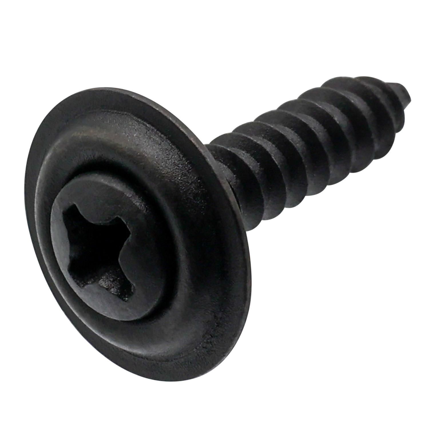 The Hillman Group Tornillos negros para molduras, número 8 x 3/4 pulg.