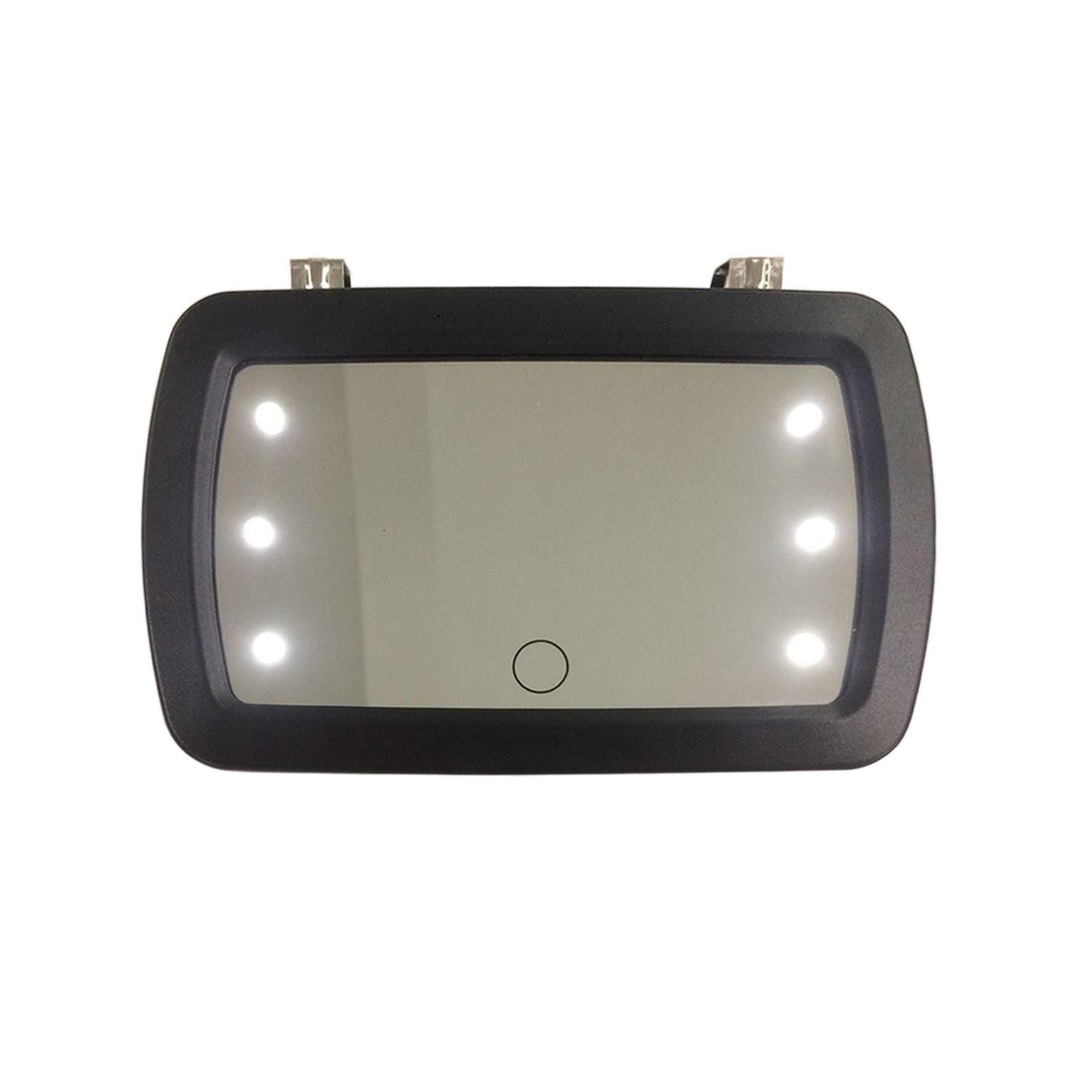 Custom Espejo con luz para visera