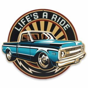 Letrero de Ride Round Open Road Brands