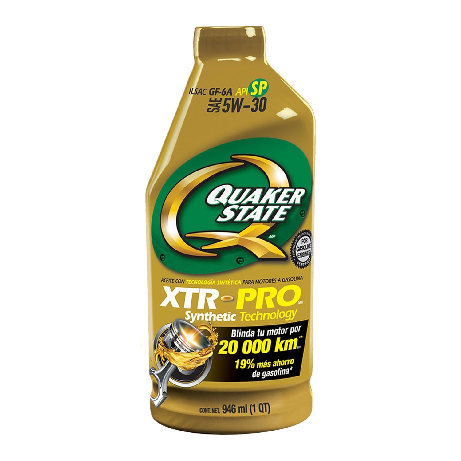 Quaker State Aceite multigrado XTR PRO 5W30 de 1 qt